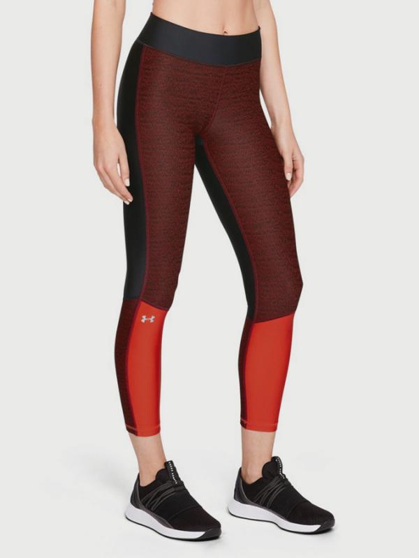 Kompresní legíny Under Armour HG Jac Ankle Crop Červená