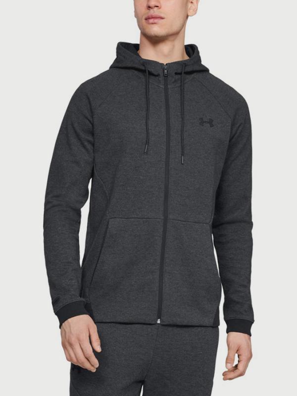 Mikina Under Armour Unstoppable 2X Knit Fz Černá