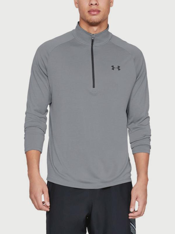 Tričko Under Armour Tech 2.0 1/2 Zip Šedá