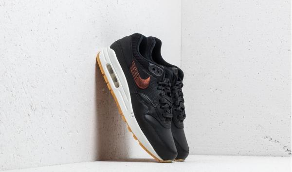 Nike Wmns Air Max 1 Premium Black/ Black-Gum Yellow