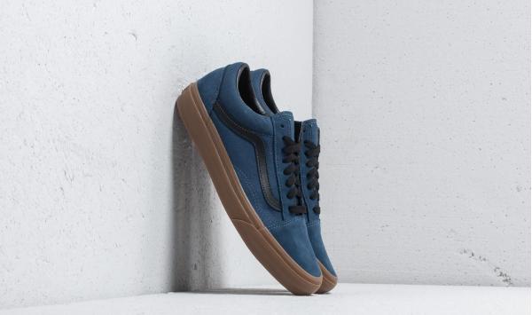 Vans Old Skool (Gum Outsole) Dark Denim/ Black