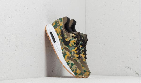 Nike Air Max 1 Print (GS) Medium Olive/ Black
