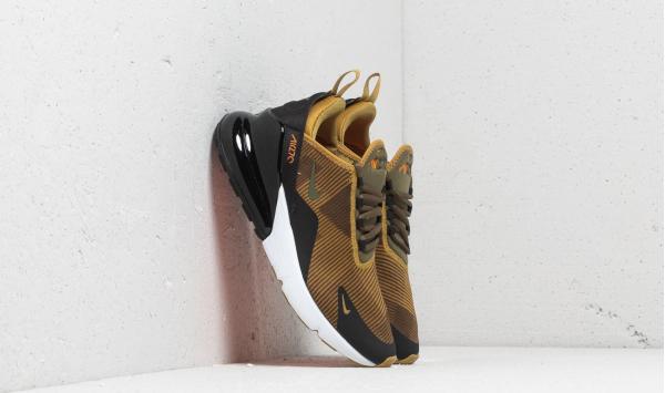 Nike Air Max 270 KJCRD (GS) Golden Moss/ Olive Canvas-Black