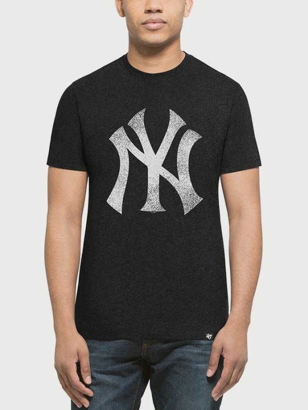 Tričko 47 Brand MLB New York Yankees Knockaround 47 Club Tee Černá