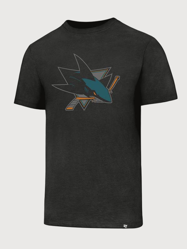 Tričko 47 Brand NHL San Jose Sharks 47 CLUB Tee Černá