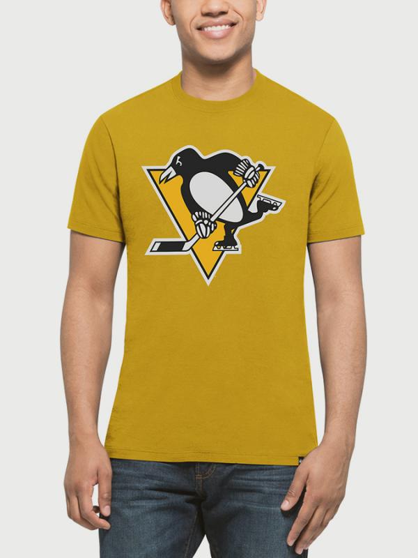 Tričko 47 Brand Triko 47 HH015TMPTEE301252GA NHL PITPEN Žlutá