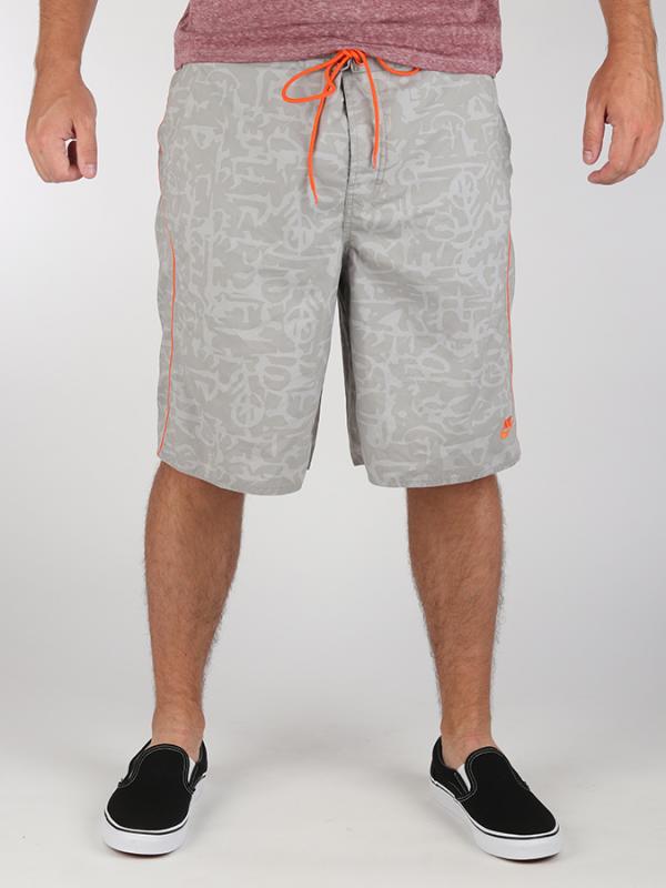 Boardshortky Nike CR ALL OVER PRINT BOARDSH Šedá