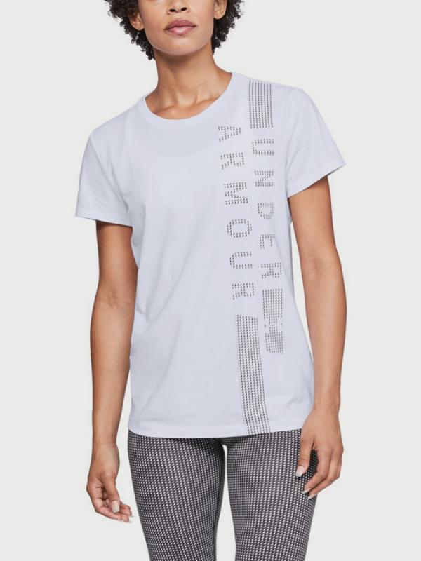 Tričko Under Armour Graphic Classic Crew VERTICAL WM Bílá