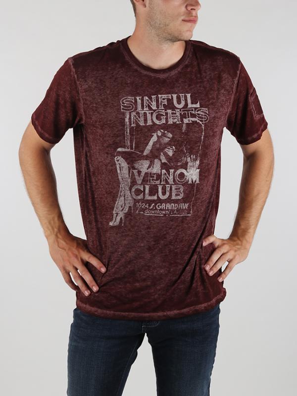 Tričko Replay M3387 T-Shirt Červená