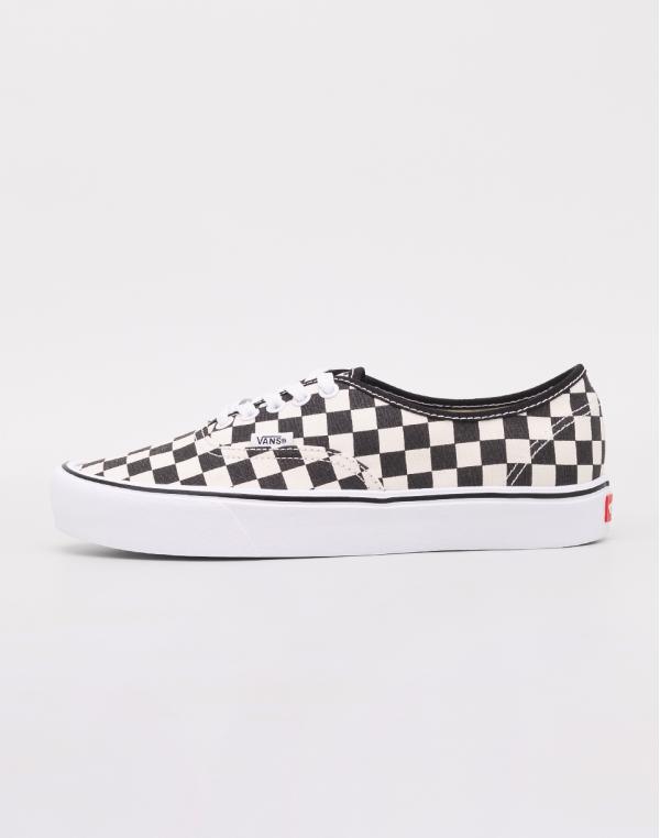 Vans Authentic Lite (Checkerboard) Black/ White 39