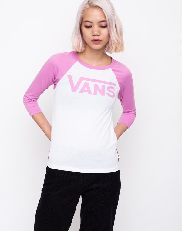 Vans Flying V Raglan White / Violet M