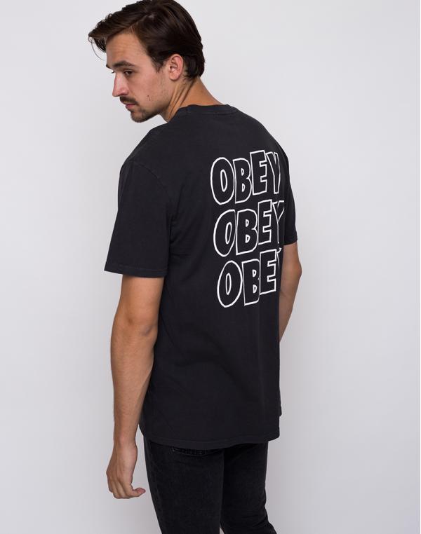 Obey Jumble Lo - Fi Dusty Black M