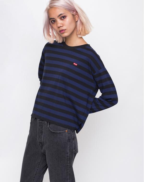 Levi´s® JV Tee Pocket Devon Stripe Caviar L