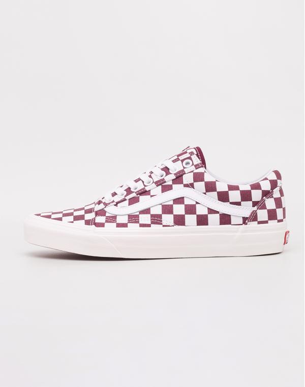 Vans Old Skool (Checkerboard) Port Royale/ Marshmallow 46