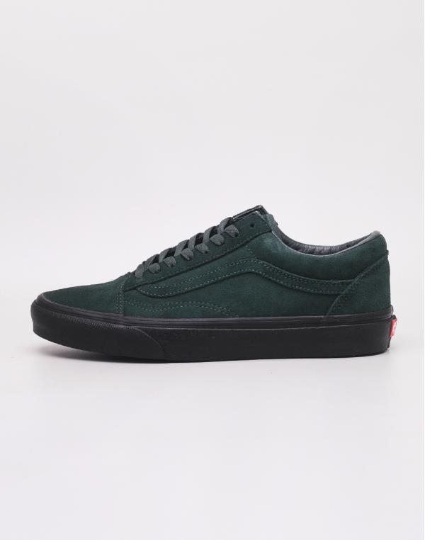 Vans Old Skool (Black Outsole) Darkest Spruce/ Black 46