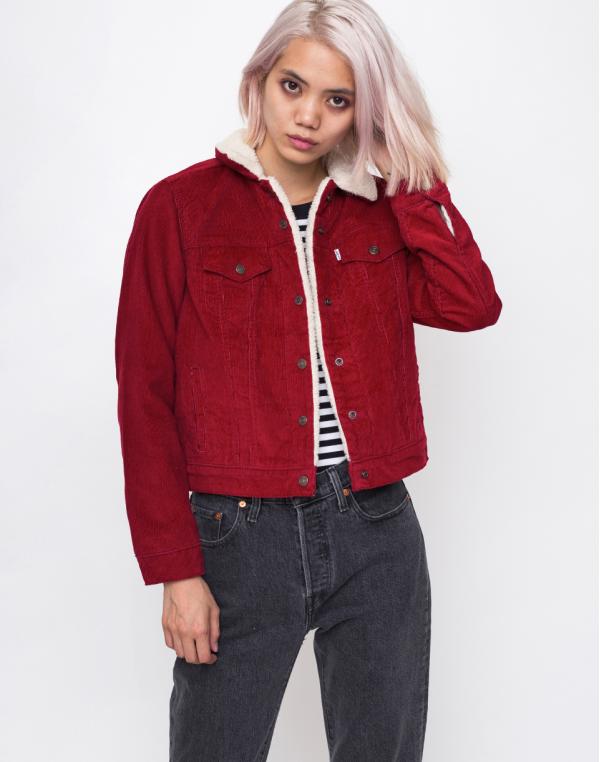 Levi´s® Sherpa Authentic Red Dahlia L
