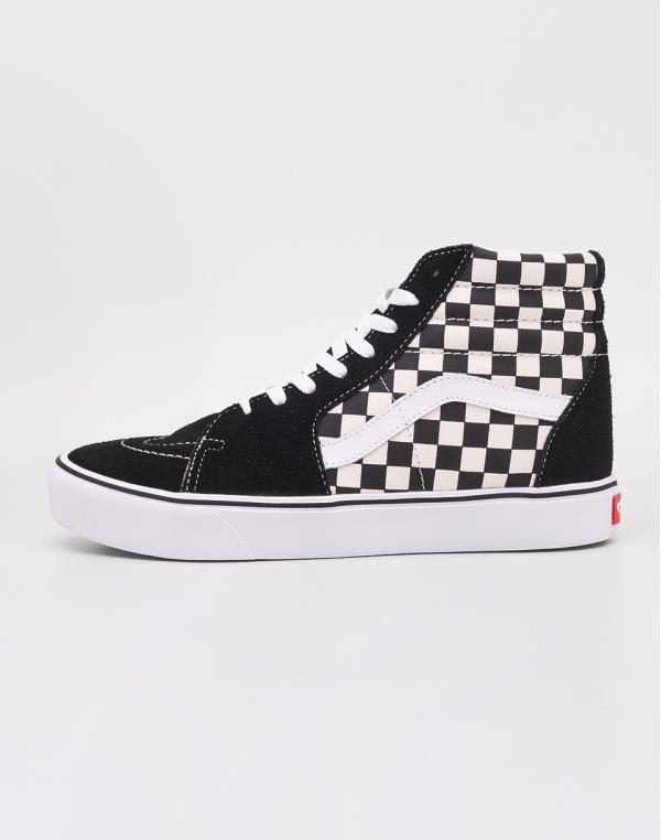 Vans SK8-Hi Lite (Checkerboard) Black/ White 44