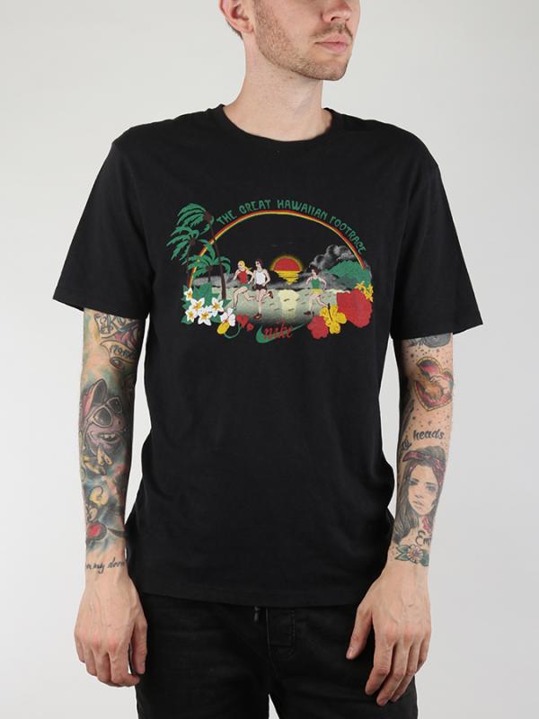 Tričko Nike THE ALOHA SS TEE Černá