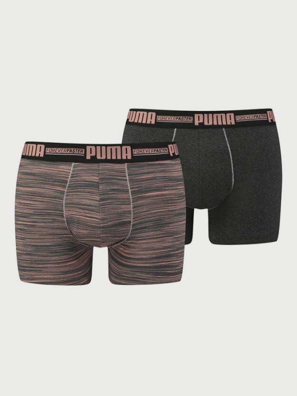 Boxerky Puma Space Dye Boxer 2 Pack Barevná