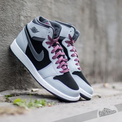 Air Jordan 1 Retro High GG Wolf Grey/ Sprt Fuchsia- Black- Dark Grey