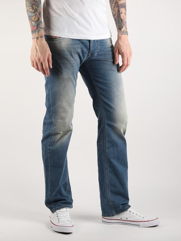 Džíny Diesel Larkee L.32 Pantaloni Modrá
