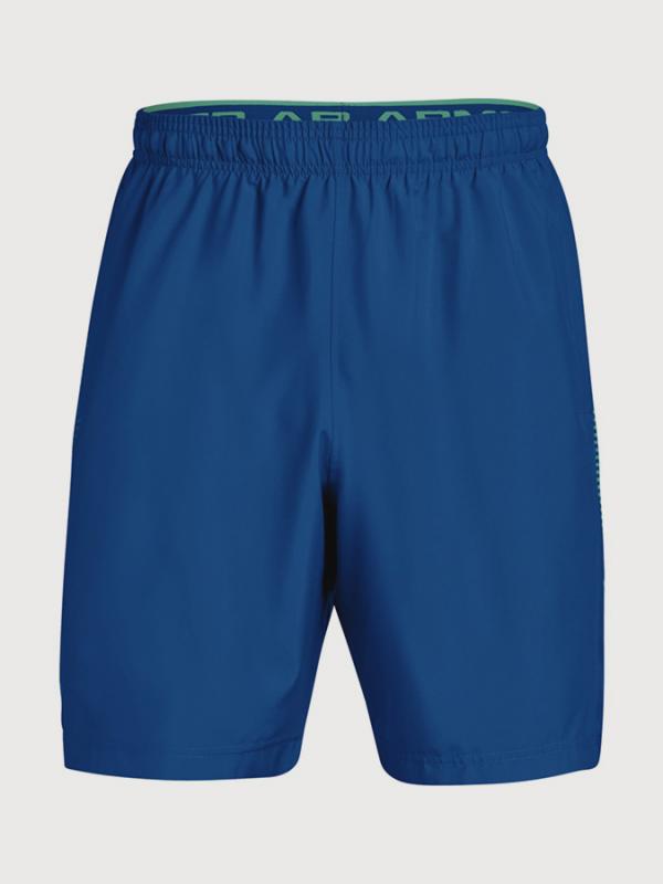 Kraťasy Under Armour Woven Graphic Short Modrá