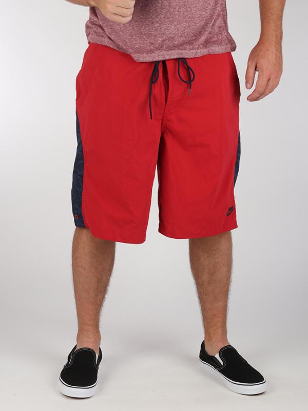 Boardshortky Nike CR COL CLB BORDSHT W/LINE Červená