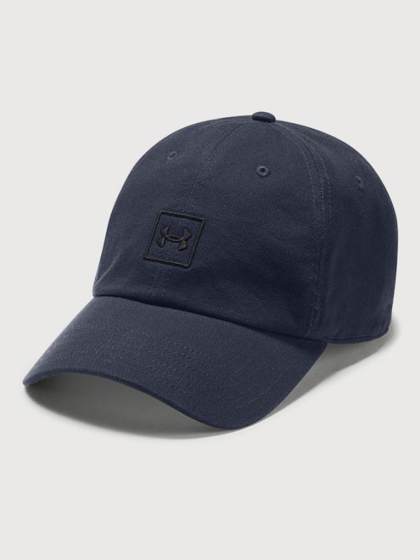 Kšiltovka Under Armour Men's Washed Cotton Cap Modrá