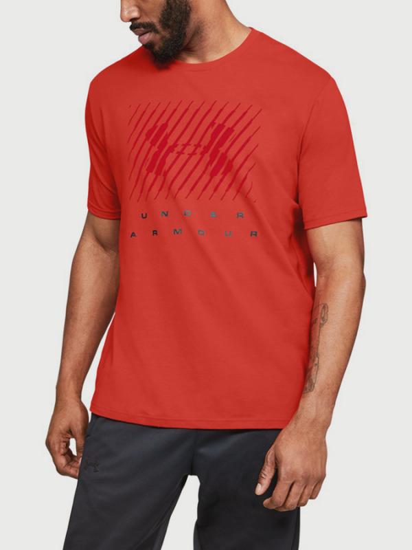 Tričko Under Armour Branded BL SS Červená
