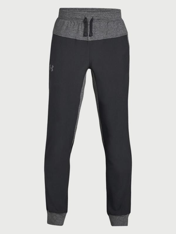 Tepláky Under Armour Woven Warm Up Jogger Černá