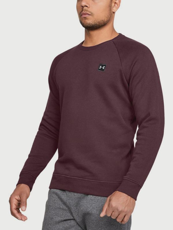 Mikina Under Armour Rival Fleece Crew Červená