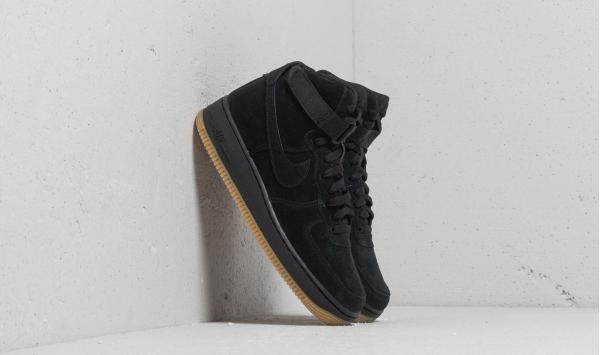 Nike Air Force 1 High LV8 (GS) Black/ Black-Gum Light Brown