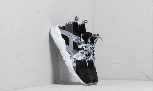 Nike Air Huarache Run Ultra Print (GS) Black/ Wolf Grey-Dark Grey