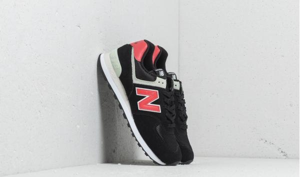 New Balance 574 Black/ Red