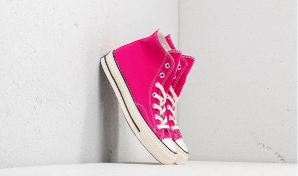 Converse Chuck Taylor 70 HI Pink Pop/ Black/ Egret