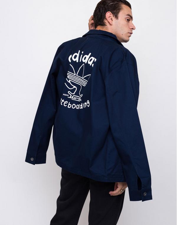 adidas Originals Ankeny Collegiate Navy / White L