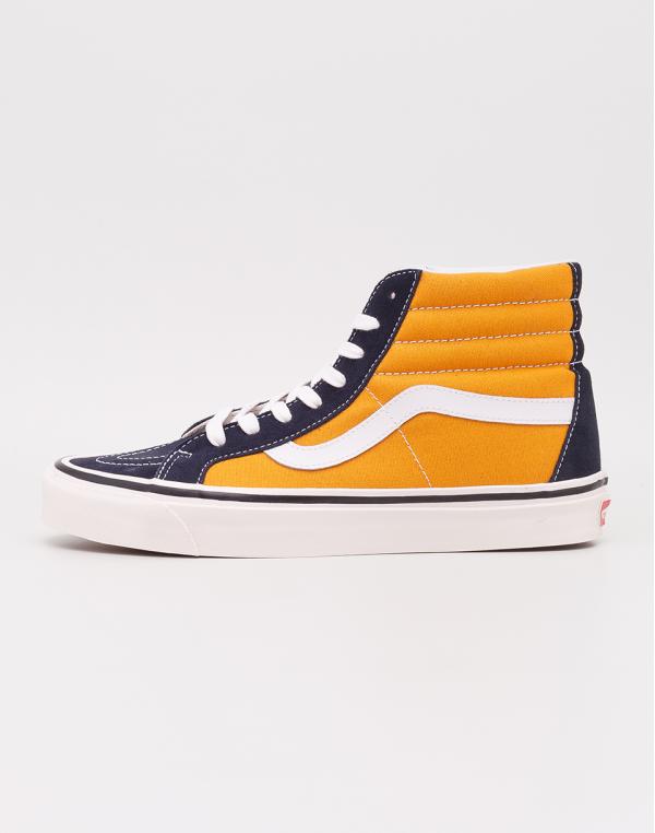 Vans Sk8-Hi 38 DX (Anaheim Factory) Og Navy/Og Saffron 42