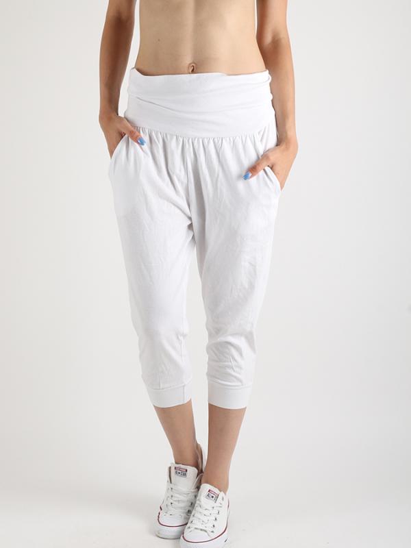 Tepláky Terranova Pantalone Bílá