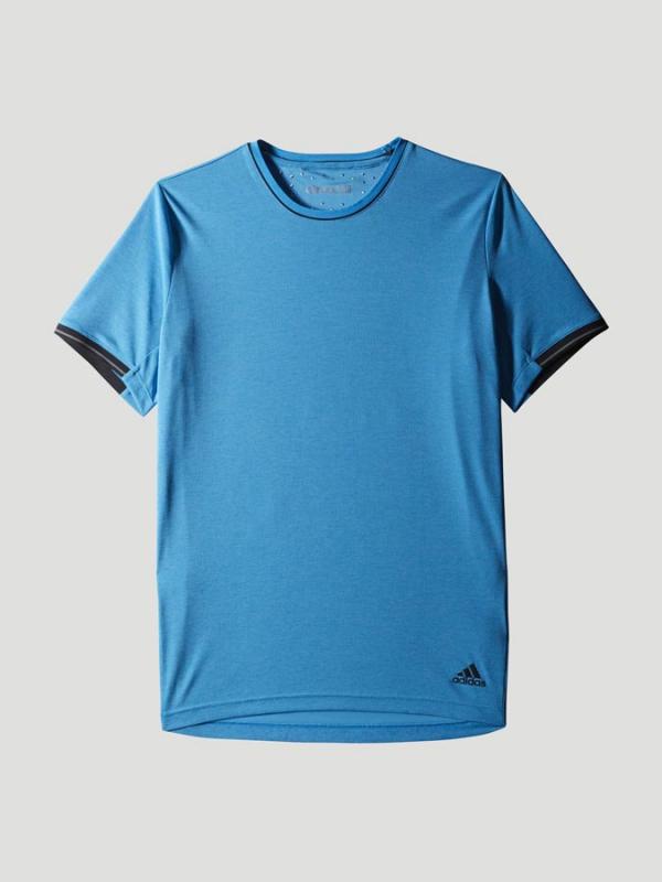Tričko adidas Performance SN CLMCH TEE M Modrá
