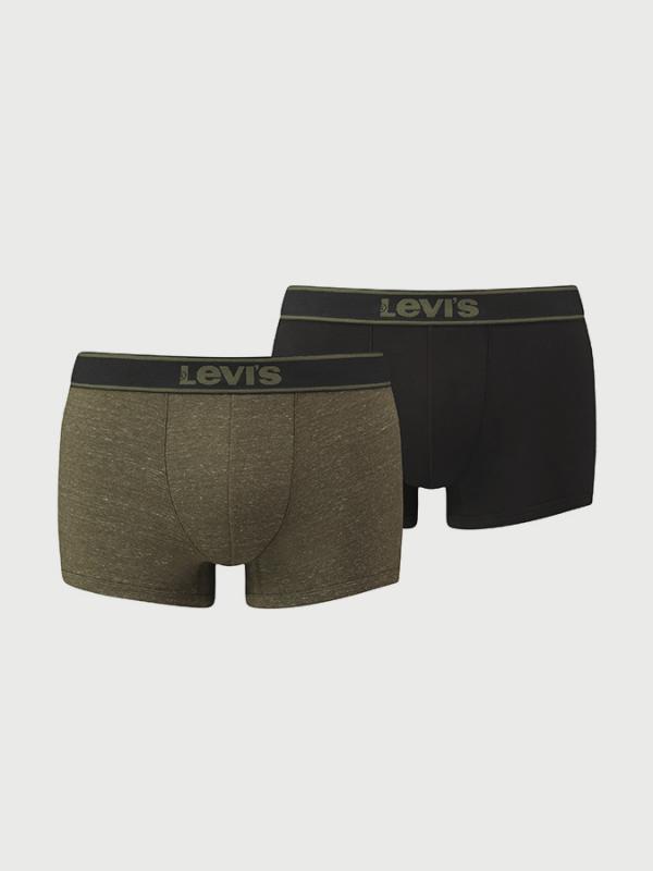 Boxerky LEVI'S 200Sf Vintage Heather Trunk 2 Pack Barevná