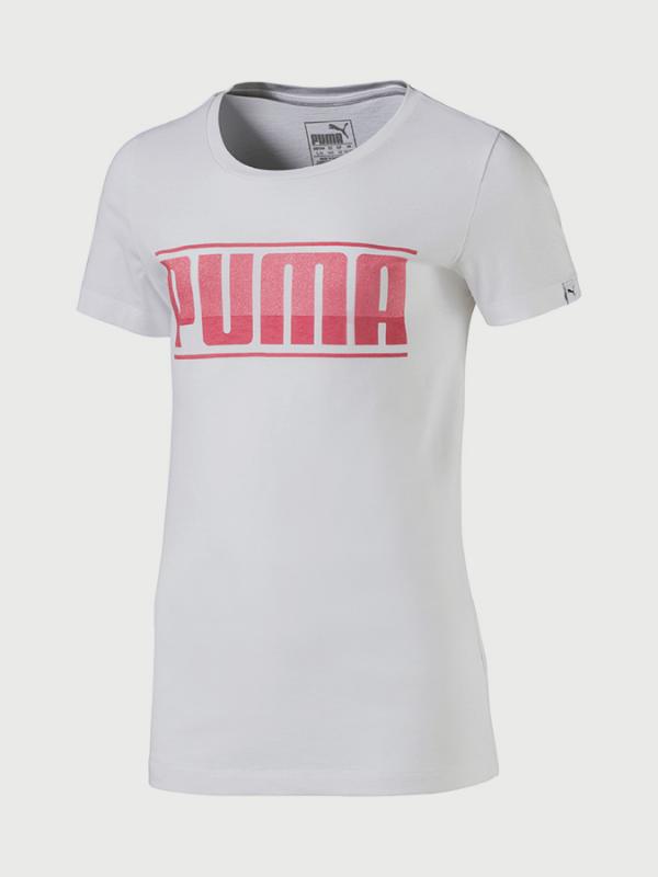 Tričko Puma Style Graphic Tee Bílá