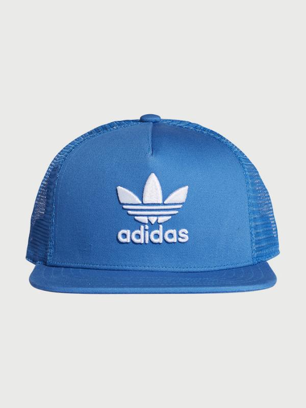 Kšiltovka adidas Originals Trefoil Trucker Modrá