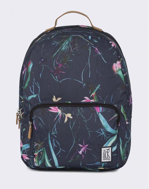 The Pack Society Classic Dark Blue Jungle Allover