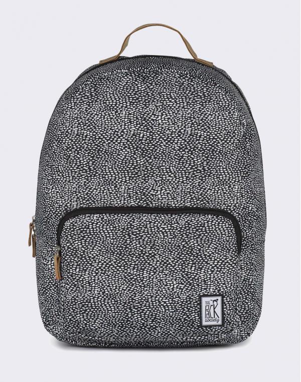 The Pack Society Classic Off White Black Dot