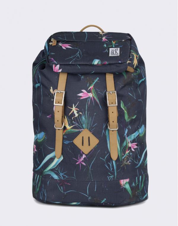 The Pack Society Premium Dark Blue Jungle Allover