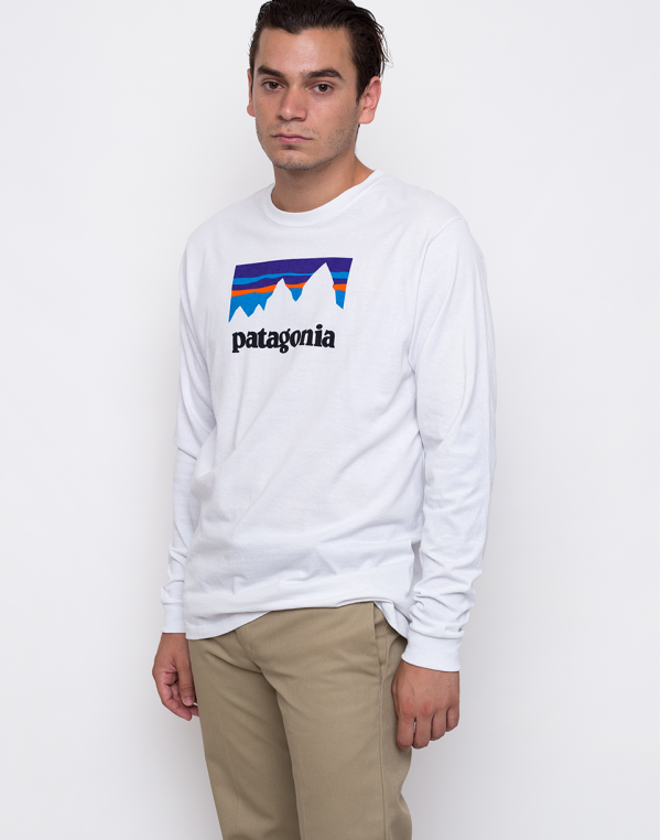 Patagonia Shop Sticker Responsibili-Tee White M