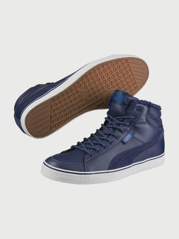 Boty Puma 1948 Mid Vulc Winter Modrá