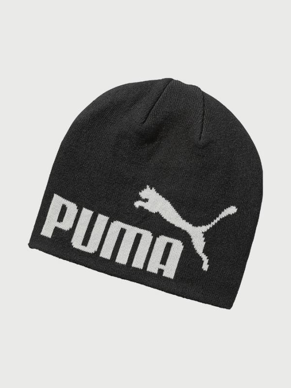 Čepice Puma ESS Big Cat Beanie Black-NO 1 Černá