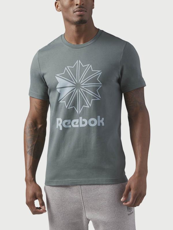 Tričko Reebok F Gr Tee Šedá