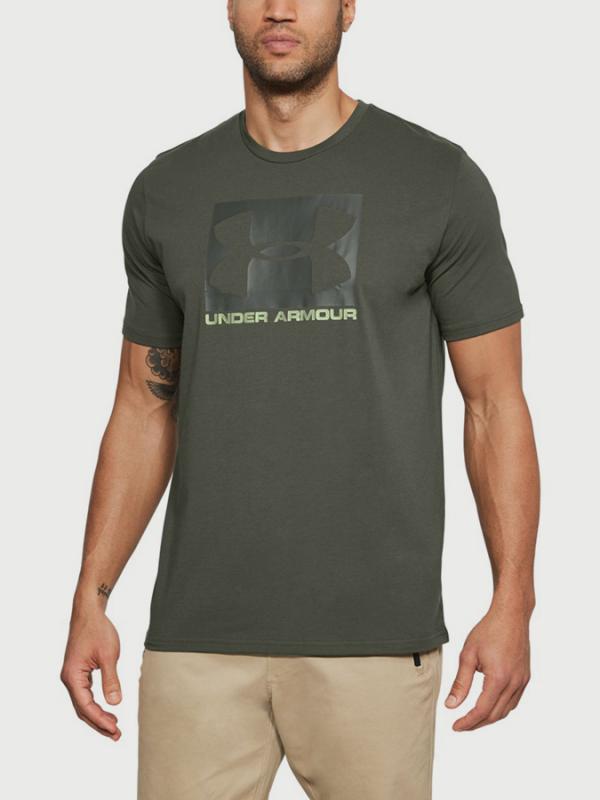 Tričko Under Armour Boxed Sportstyle SS Zelená